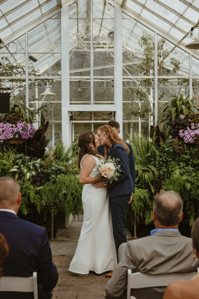 Volunteer Park Conservatory wedding