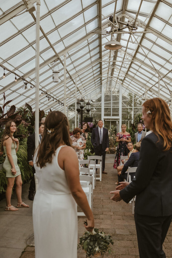 Volunteer Park Conservatory wedding