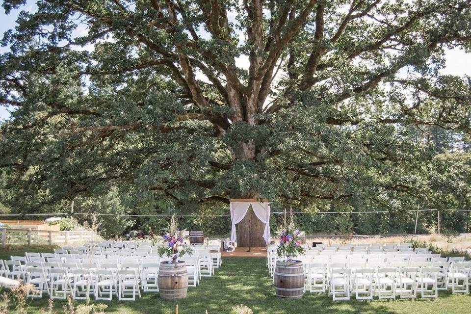 Adeline Farms wedding venue in Washington State