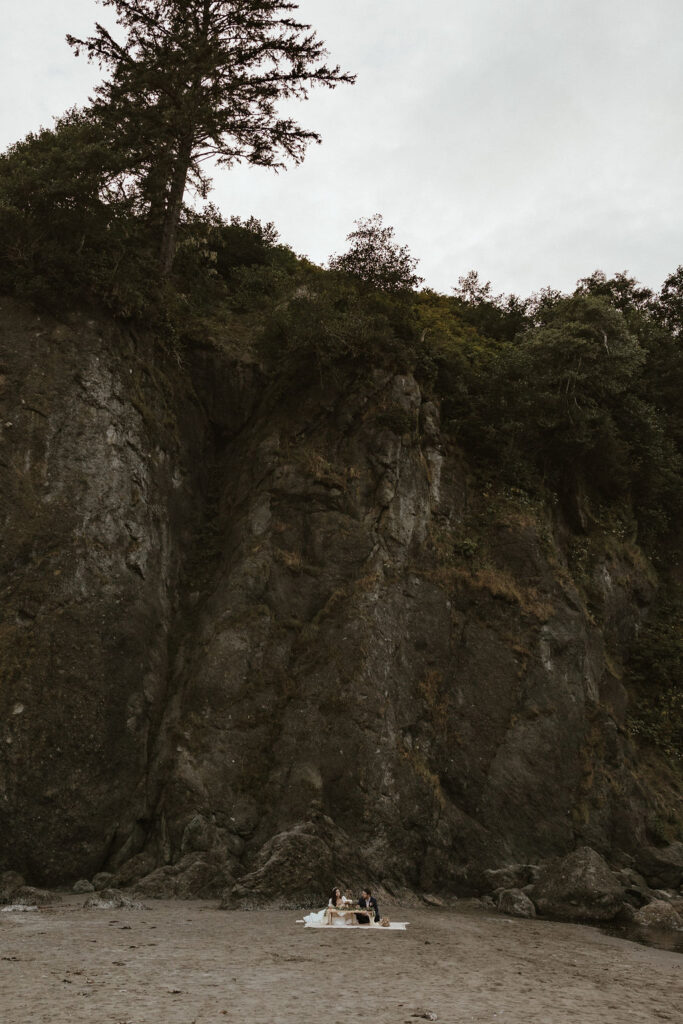 Unique elopement activities in Olympic National Park