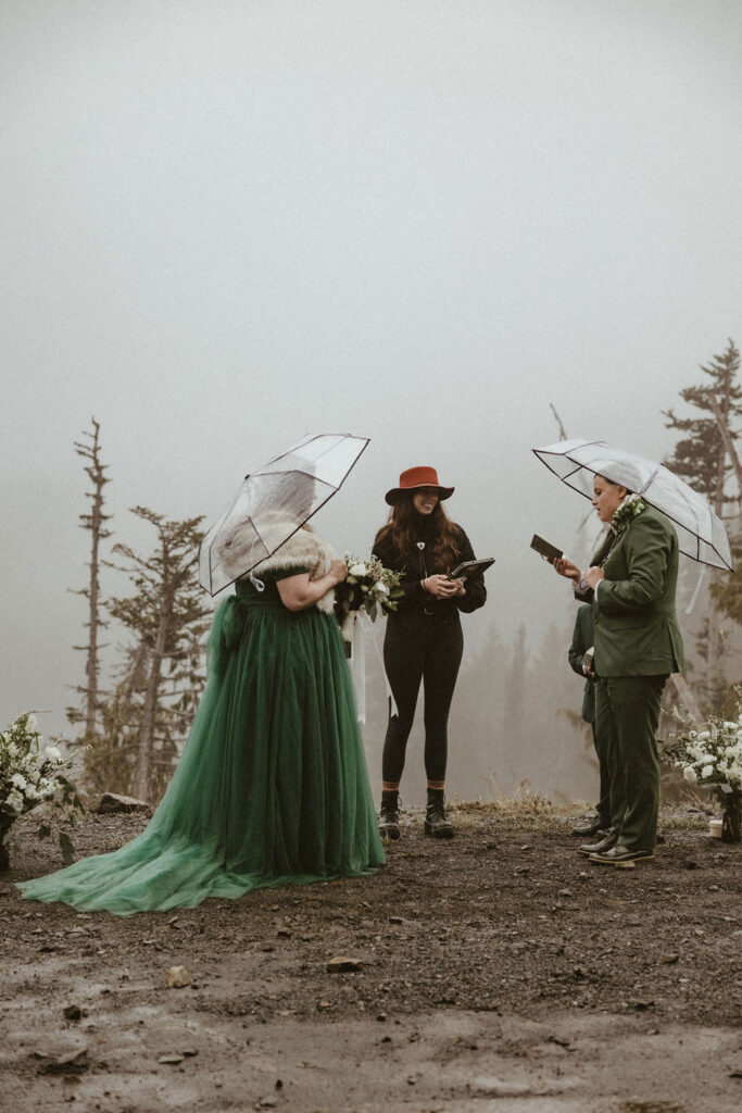 Enchanting elopement in Olympic National Park, photographed by Wilder Photography