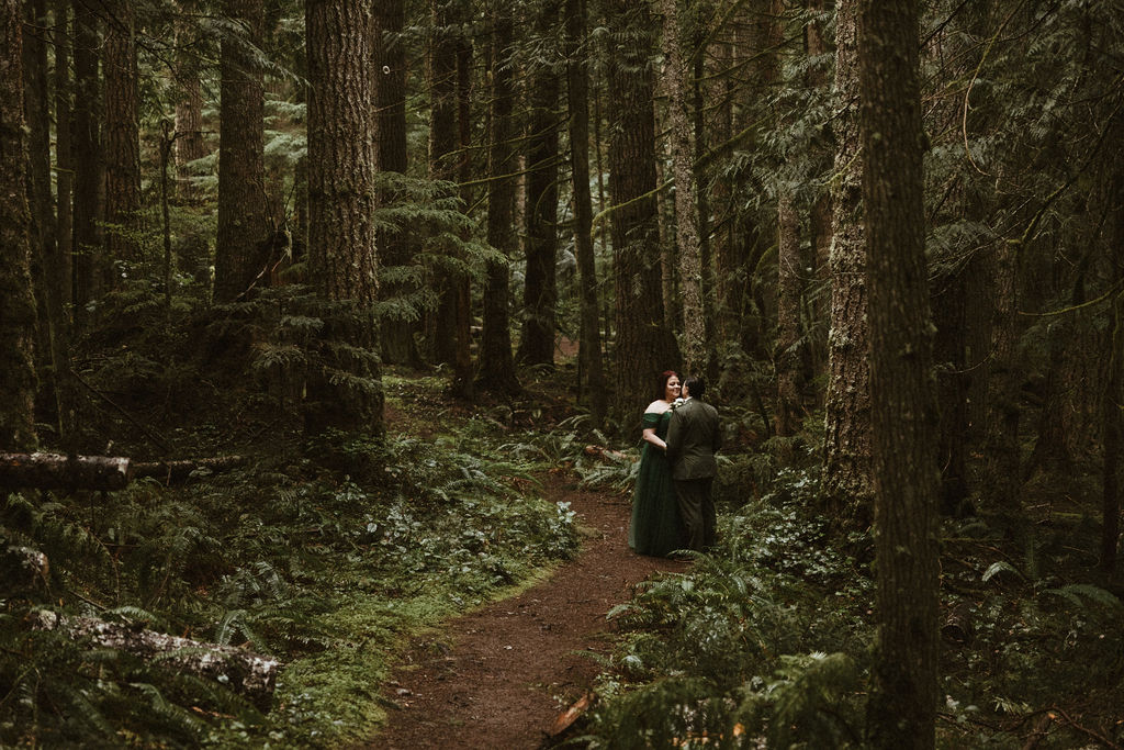 Hoh Rainforest elopement