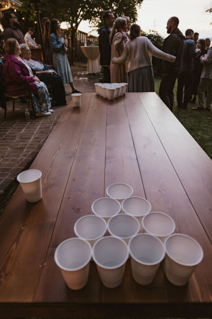 Unique activities to include in your backyard wedding