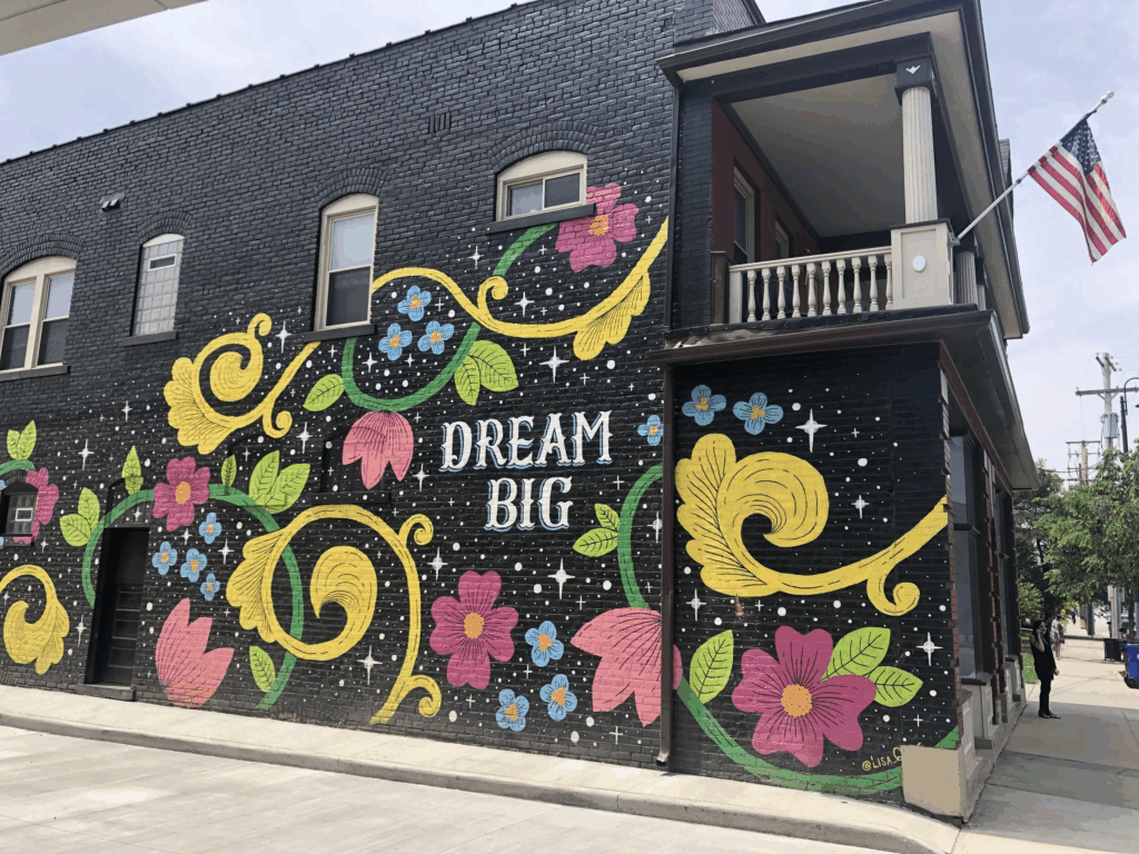 Dream Big mural