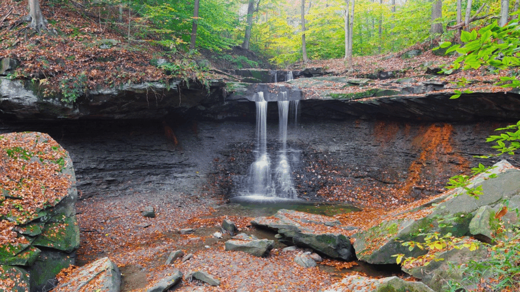 Blue Hen Falls in CVNP